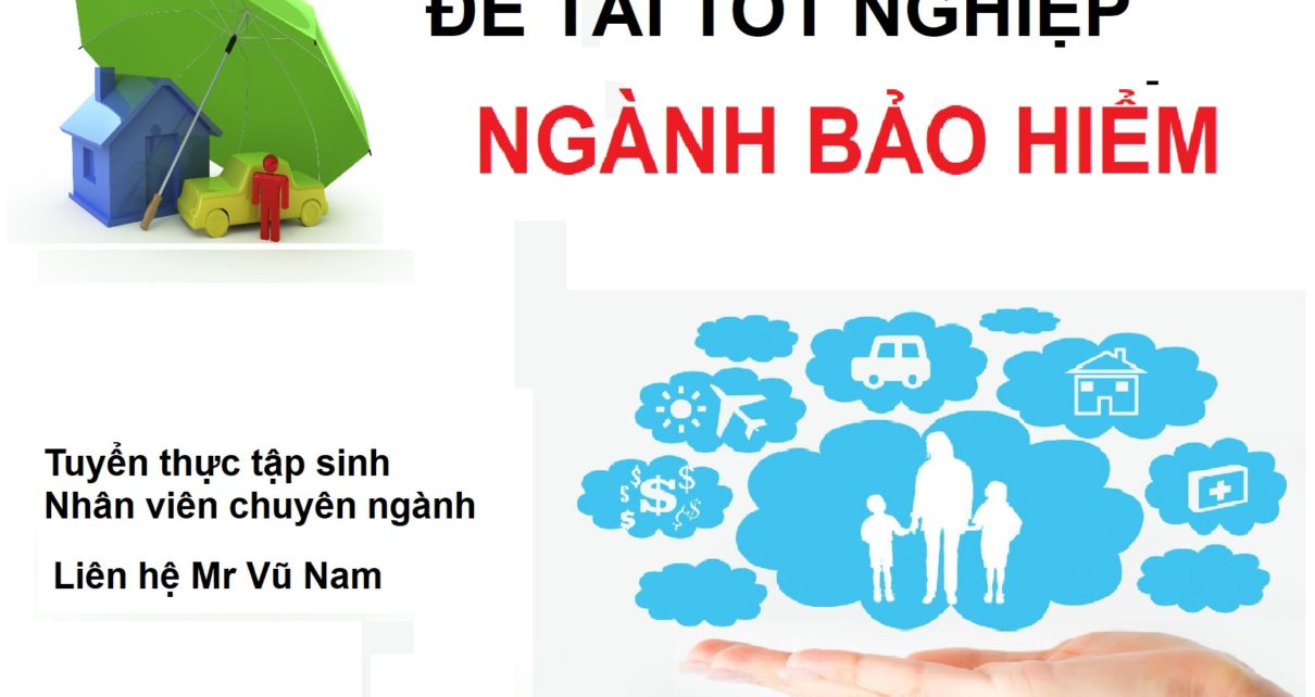 Đề tài khóa luận tốt nghiệp ngành bảo hiểm